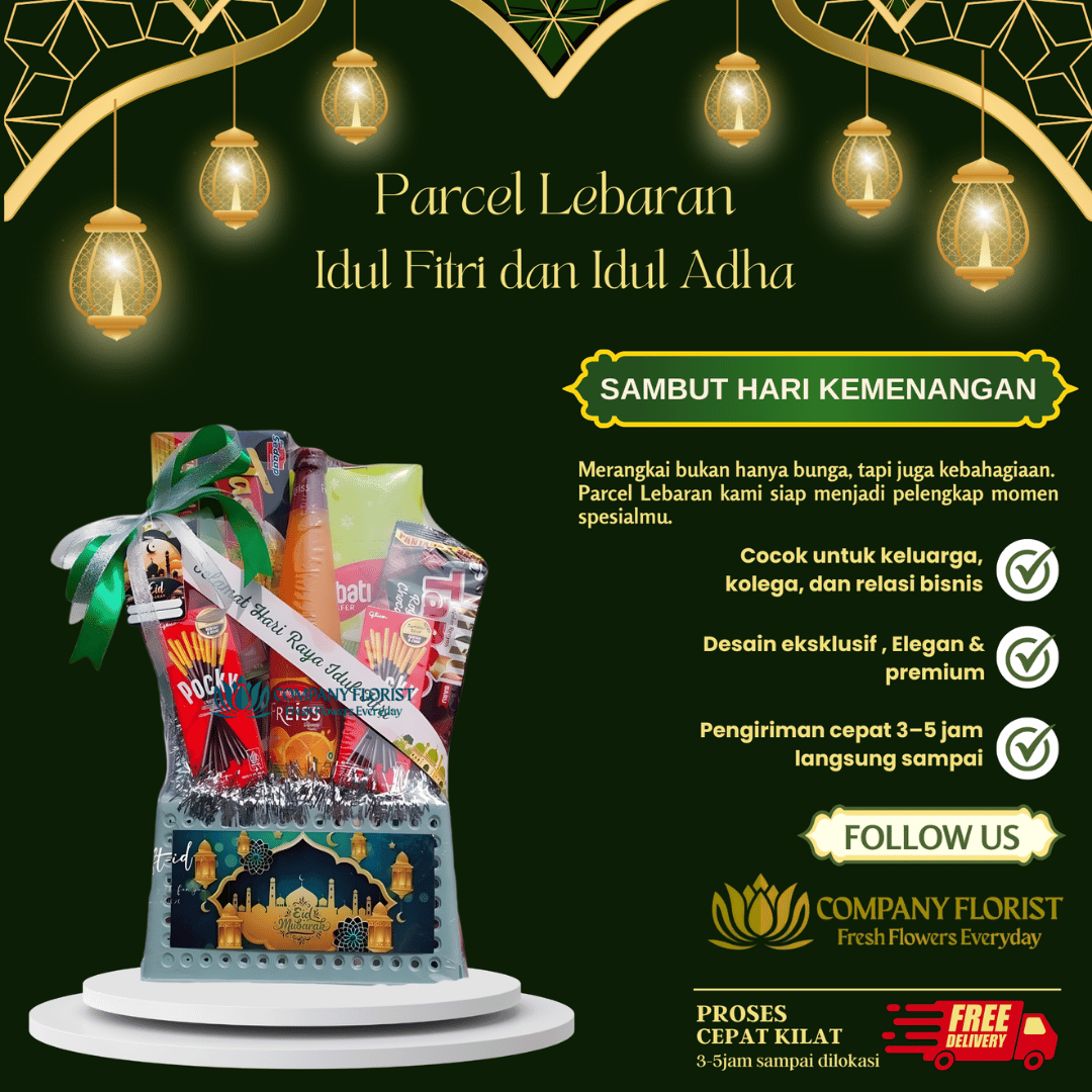 Parcel Snack Lebaran Spesial, Hadiah Manis untuk Orang Tersayang